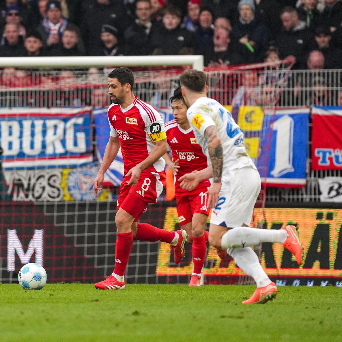 Holstein Kiel derrotó por la mínima al Unión Berlín en la fecha 24 de Bundesliga. Foto Tomada de X 