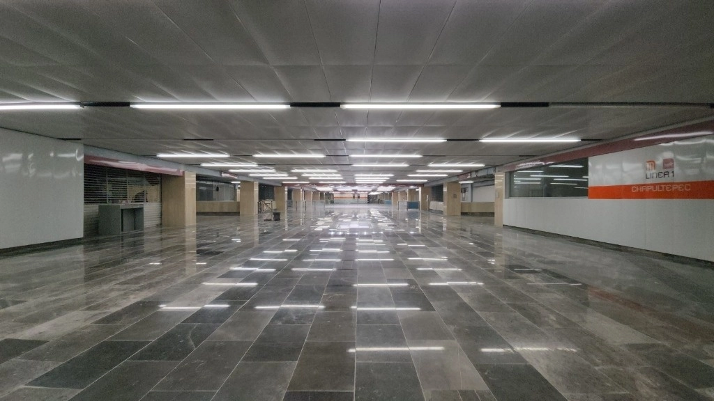 Todas las estaciones de la L1 del Metro tendrá accesibilidad para personas con discapacidad. Foto Semovi