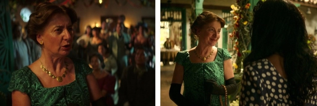 Escenas de la serie colombiana 'Cien años de soledad'. En la imagen, la artista en su personaje de Giulia Crespi