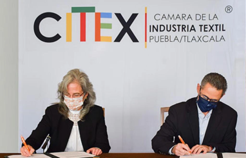 La Citex en la firma del acuerdo. Foto 'La Jornada'