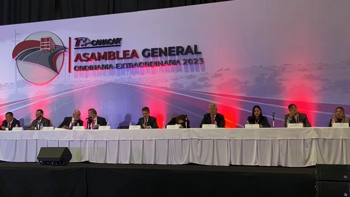 Asamblea de la Canacar. Foto de su twitter 