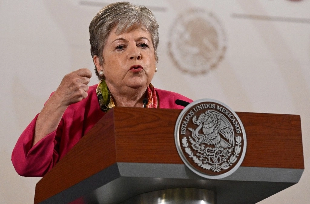 La canciller Alicia Bárcena. Foto AFP 