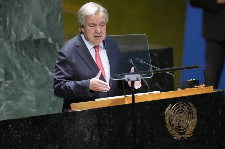 El secretario general de la ONU, Antonio Guterres, sostuvo que "La única forma de prevenir el uso de armas nucleares es eliminándolas antes de que puedan desatar una catástrofe humanitaria de proporciones épicas." Foto Ap / Archivo