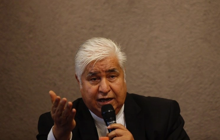 El titular de la Conferencia el Episcopado Mexicano, Rogelio Cabrera López. Foto Guillermo Sologuren / Archivo