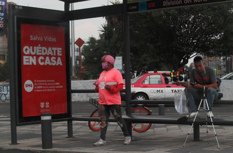 Este sábado 25, en la Ciudad de México. Foto Victor Camacho/ La Jornada