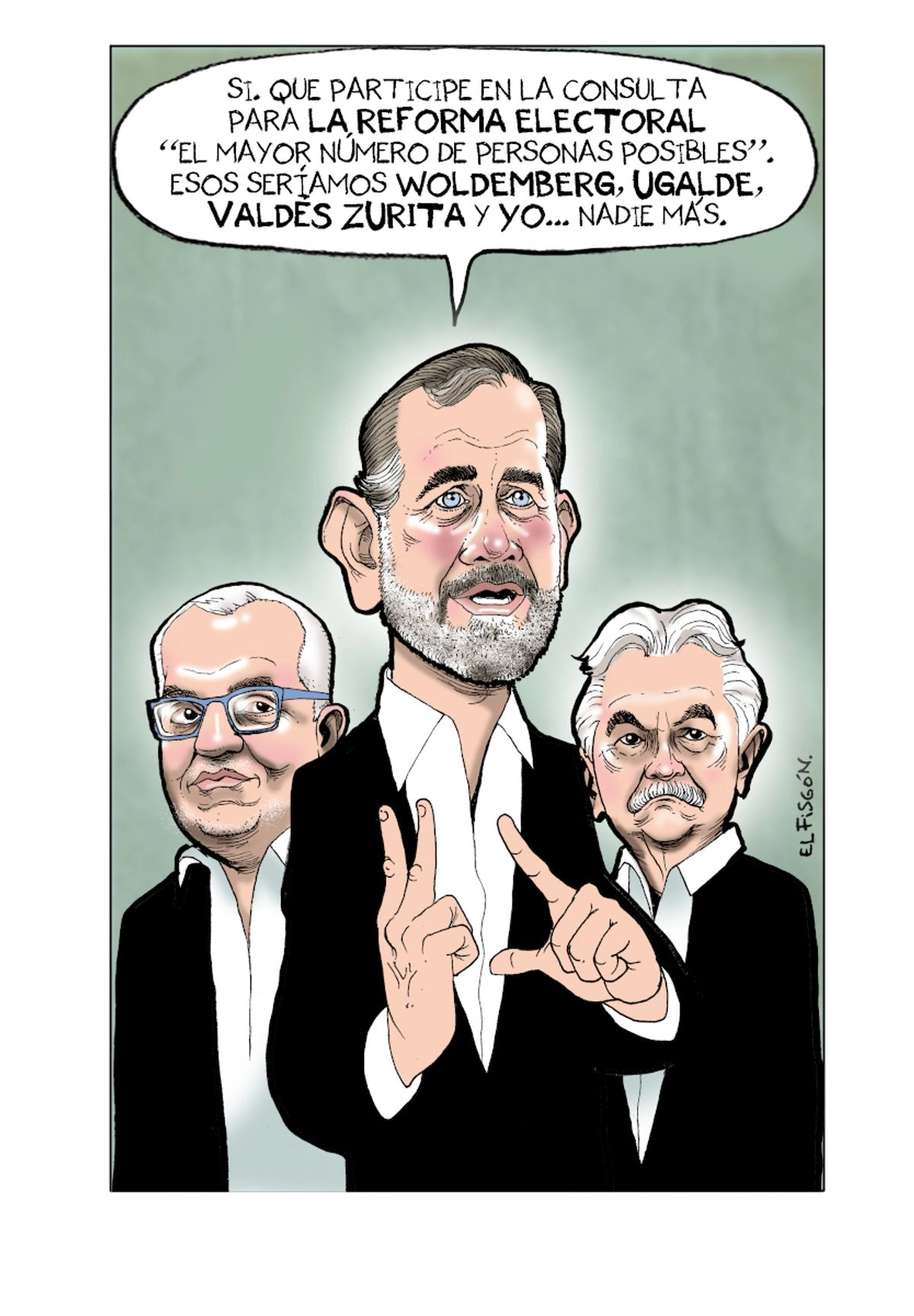 'La democracia son ellos'