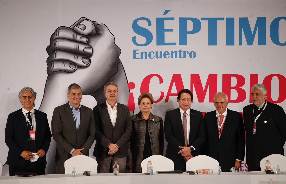 Participantes del Séptimo Encuentro del Grupo Puebla. Foto Cristina Rodríguez 