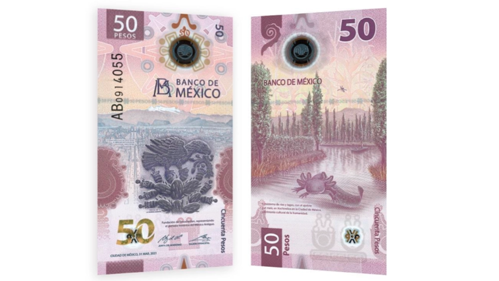 Imagen de archivo del billete de 50 pesos. Foto