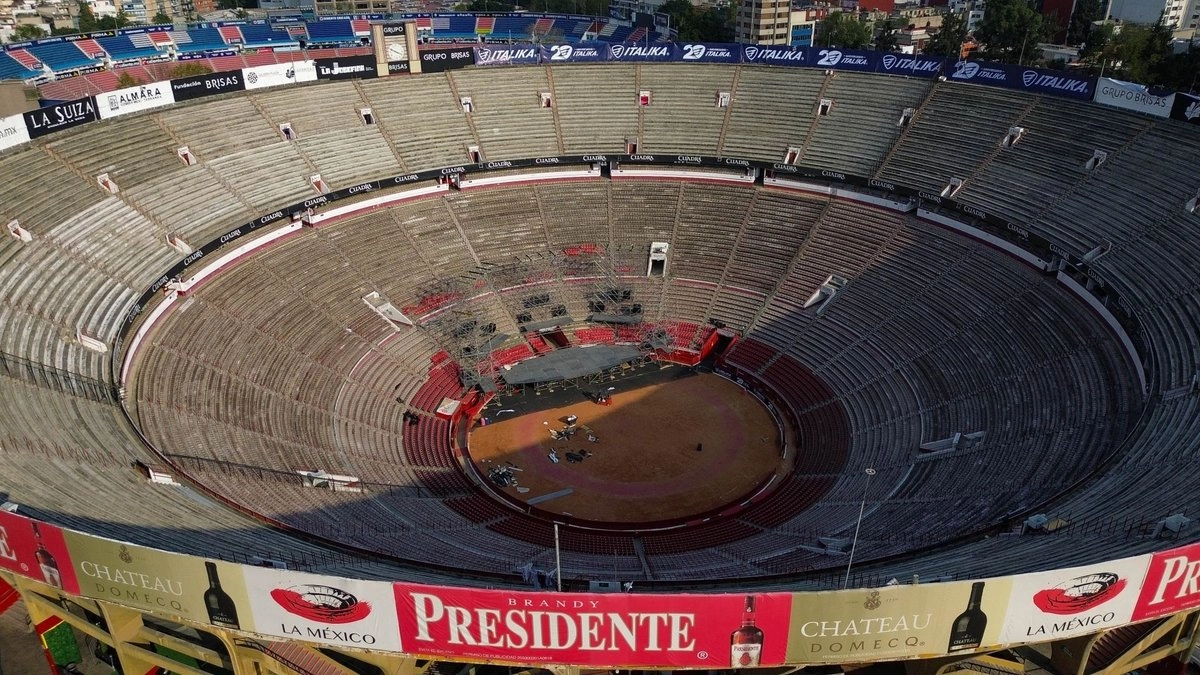 Plaza de Toros México en la capital del pais. Foto 