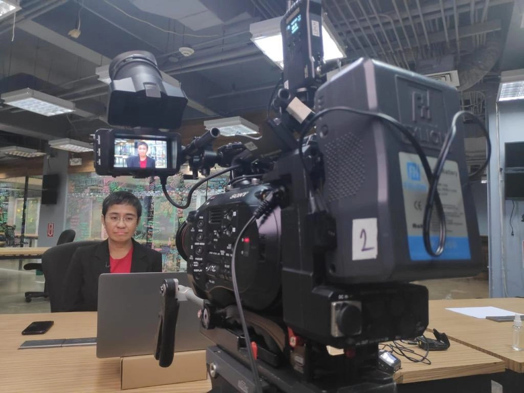 La periodista filipina Maria Ressa fue nombrada ganadora del Premio Mundial de Libertad de Prensa de la Unesco. Foto tomada del Twitter @mariaressa 