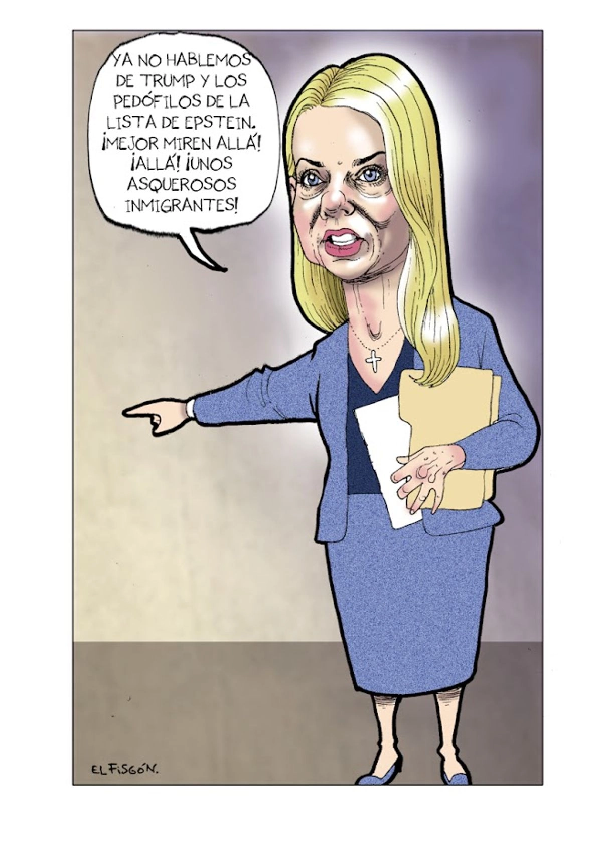 La fiscal Pam Bondi 