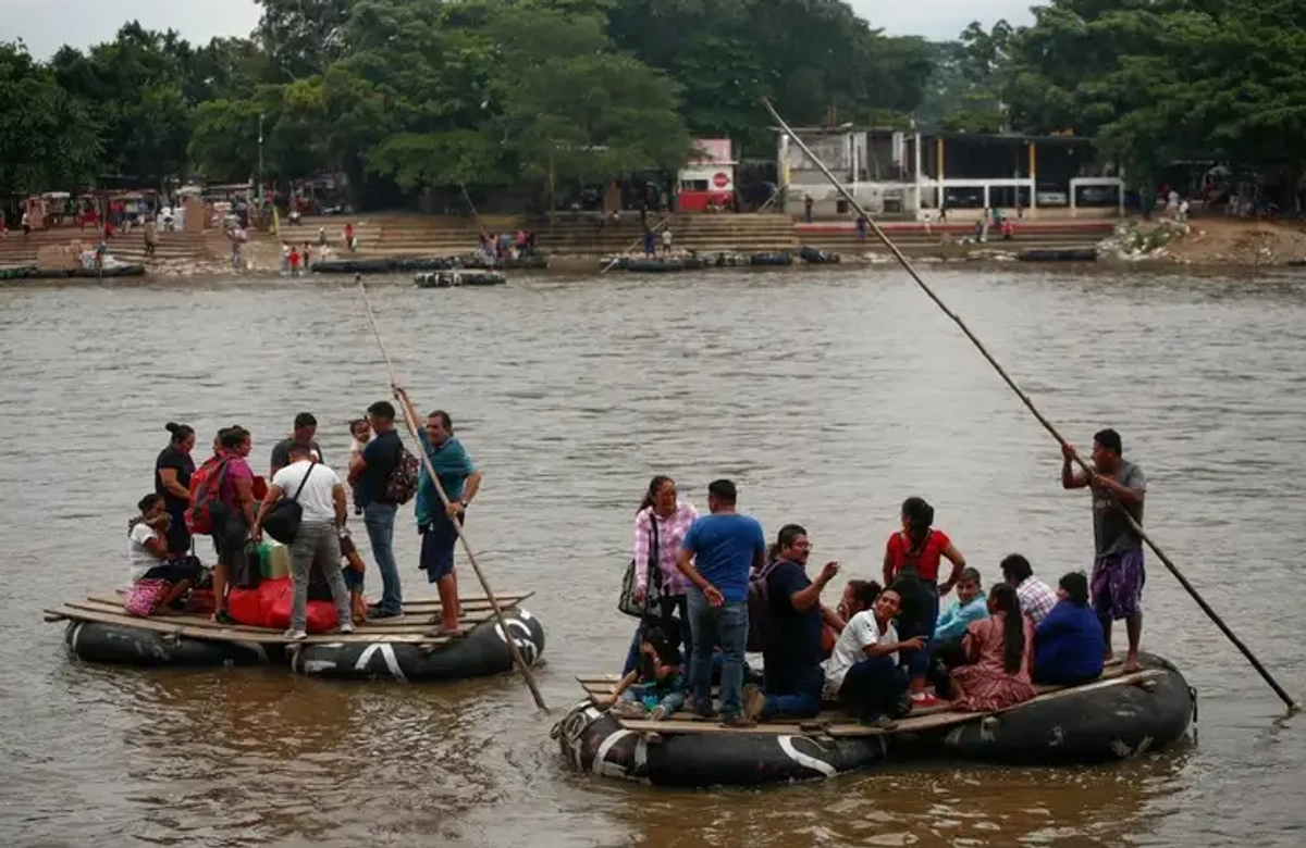 La zona limítrofe con América Central es de migrantes, guerrillas, braceros, caciques y también de narcos. Foto
