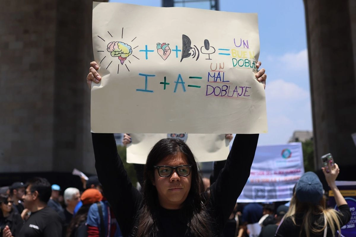 Actores de voz argumentan que el uso IA quita la esencia a su trabajo.

