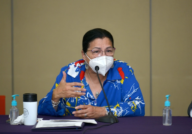 Se llevó a cabo el informe de actividades: Ruta para la implementación de mecanismos e instrumentos de participación ciudadana de personas en prisión preventiva en el contexto del proceso electoral 2023-2024. Foto CDHCM