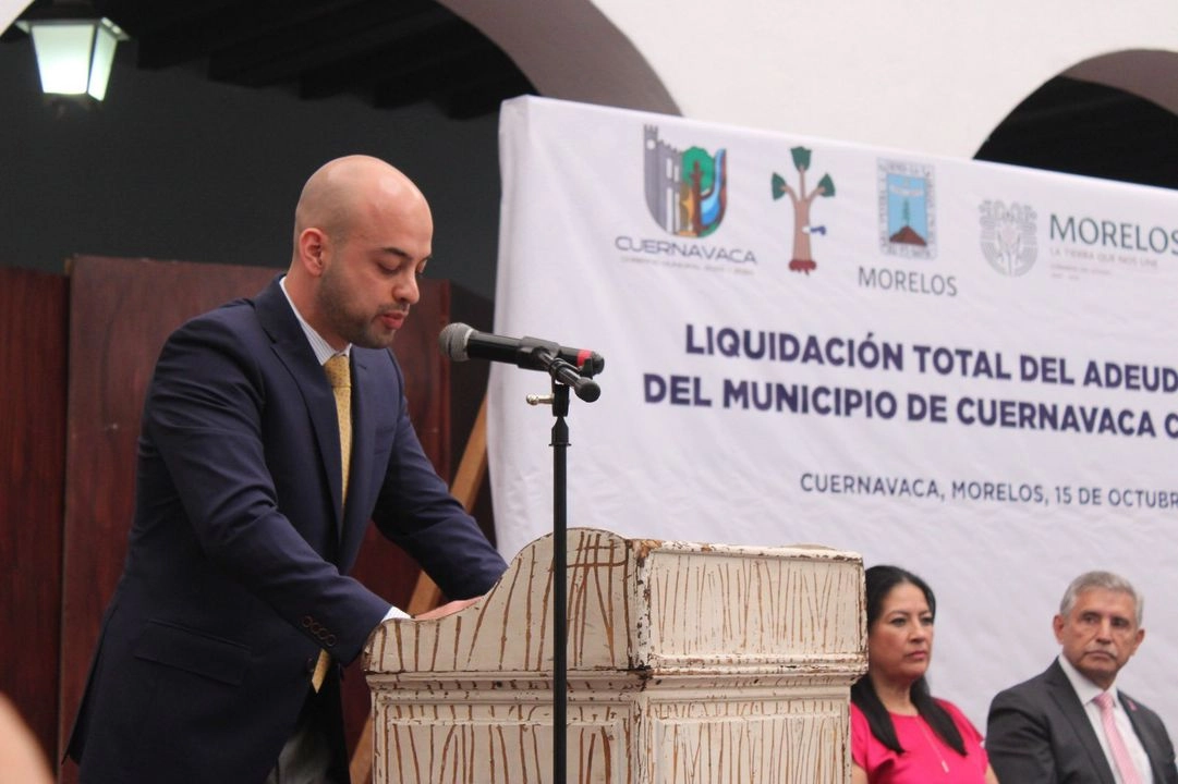 Édgar Maldonado Ceballos, titular de la Fiscalía General del Estado de Morelos. Foto Tomada de X 