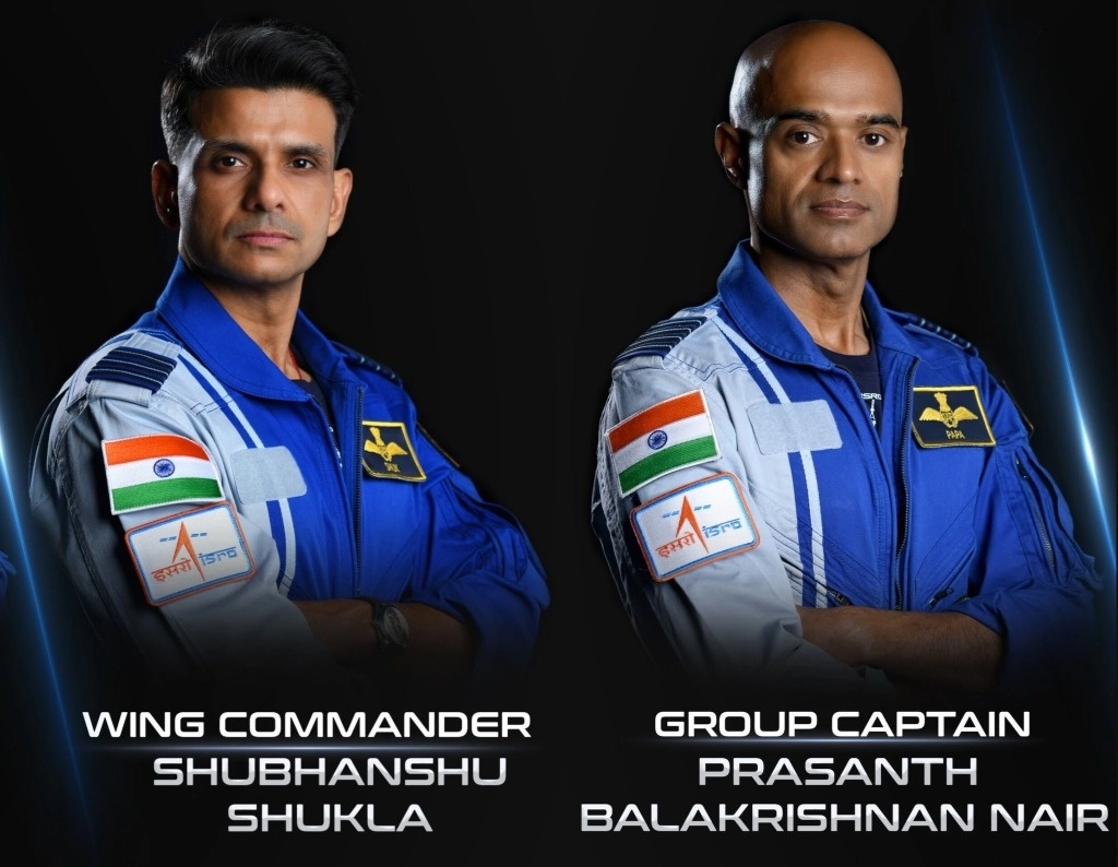 Como participantes de la misión por la India, la ISRO seleccionó al capitán Shubhanshu Shukla y al capitán Prashant Balakrishnan Nair como participante de reserva. Foto @Marswalkerr
