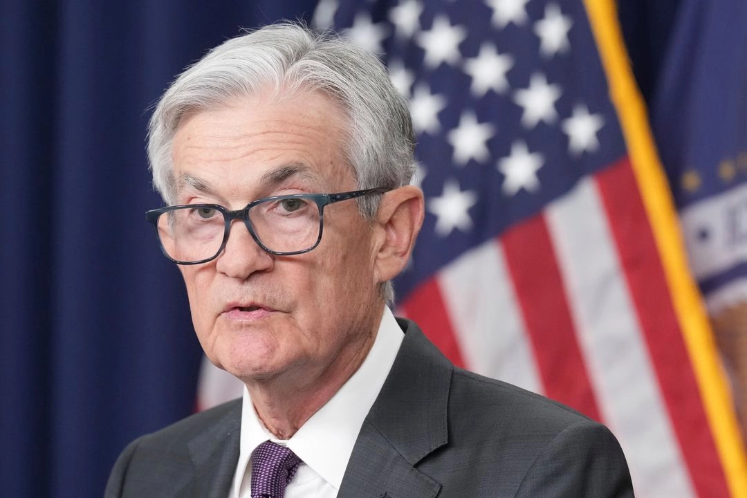 Jerome Powell, presidente de la Reserva Federal, durante una conferencia en Washington, el 19 de marzo de 2025. Foto 