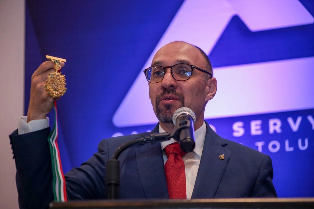 Octavio de la Torre de Stéffano,  presidente de la Confederación de Cámaras Empresariales (Concanaco-Servytur). Foto  