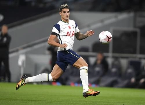 El argentino Erik Lamela es uno de los jugadores del Tottenham que serán sancionados por el club, al participar en una fiesta con sus compañeros en medio de la pandemia. Foto Ap