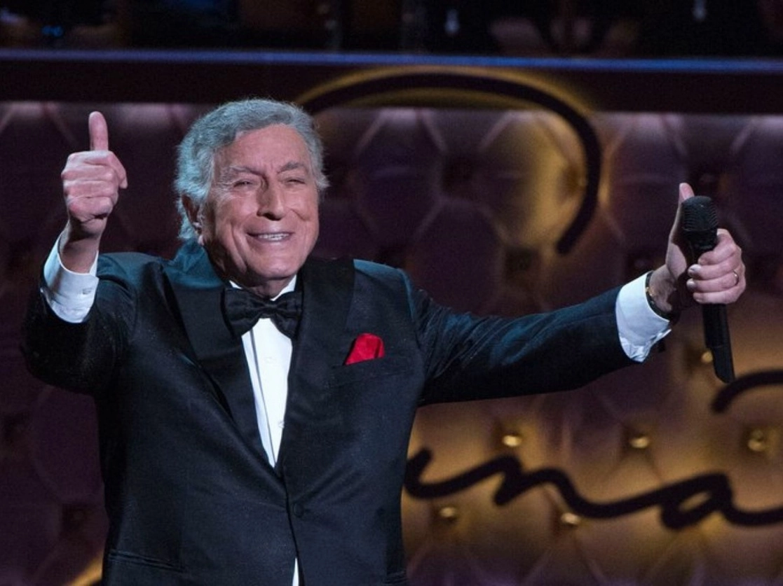 A Tony Bennett le diagnosticaron la enfermedad de Alzheimer hace unos años, pero esto no ha apaciguado su legendaria voz. Foto Afp / Archivo
