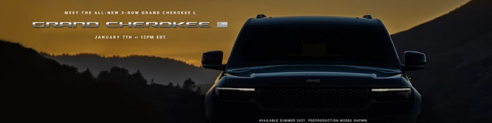El Jeep Grand Cherokee 2021 es nuevo en su totalidad, y crece en todas sus dimensiones y estrenará nuevas tecnologías y equipamiento de serie.
Foto. Cortesía Jeep.
