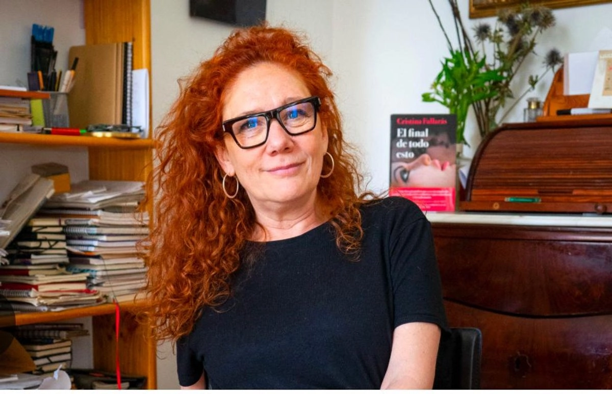 La escritora y periodista Cristina Fallarás, amenazada por el partido de ultraderecha Vox.