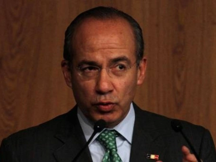 El ex presidente Felipe Calderón. Foto José Antonio López / Archivo