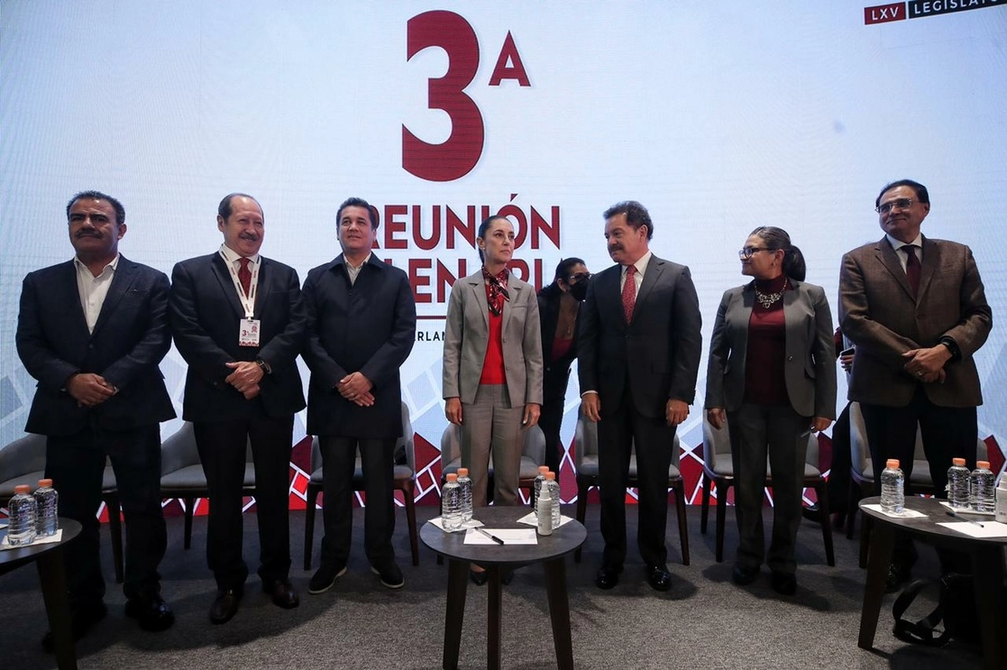 Reunión plenaria de Morena en la Cámara de Diputados, en la Ciudad de México, el 25 de agosto de 2022. Foto Marco Peláez
