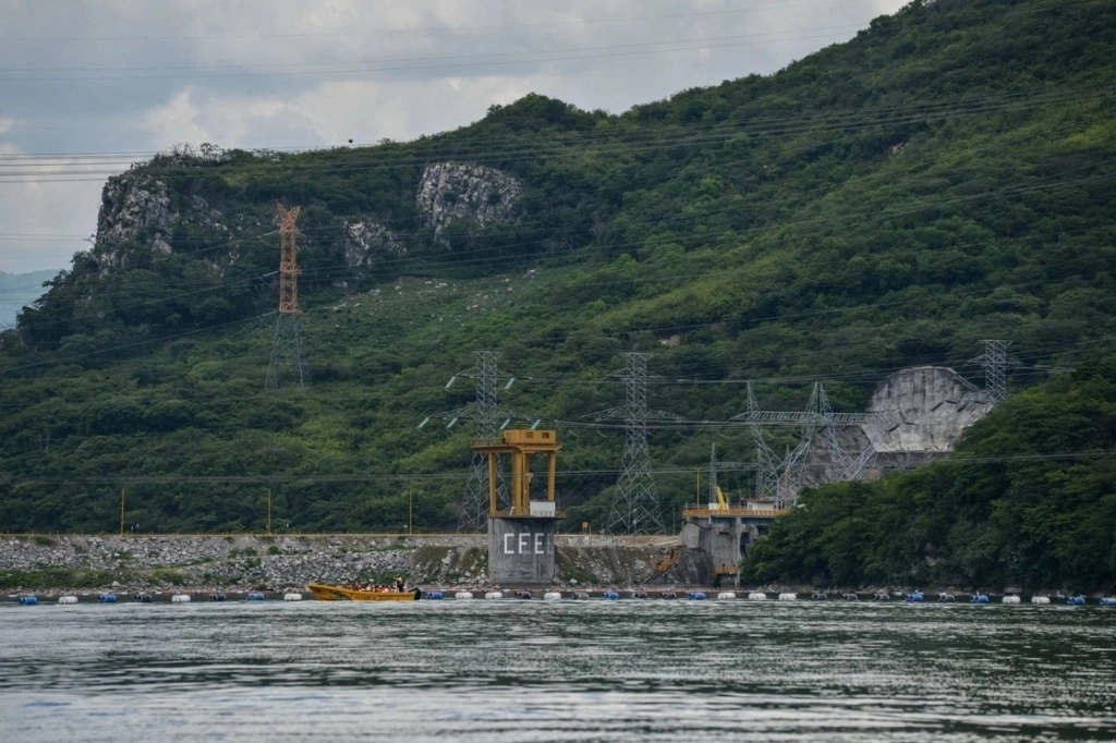 Presa hidroeléctrica de Chicoasén de la Comisión Federal de Electricidad. Foto Cuartoscuro / Archivo