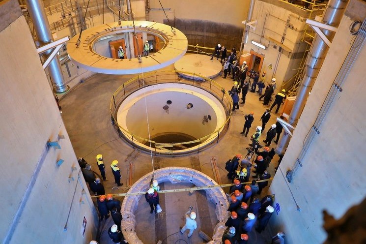 Uno de los reactores nucleares de Irán. Foto Afp/ archivo