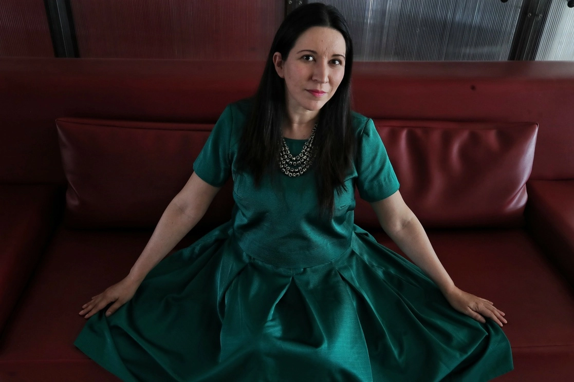 Para la soprano Leticia Zepeda, es una maravilla que en Europa se haya podido escuchar 'Dignidad maya', pieza del compositor noruego naturalizado mexicano Halfdan Fredrik Jebe. Foto Marco Peláez



