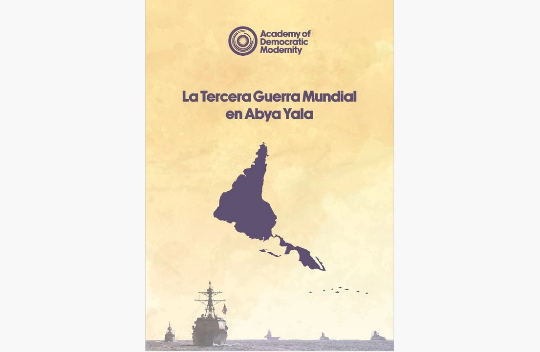 Portada del libro 'La Tercera Guerra Mundial en Abya Yala'. Foto
