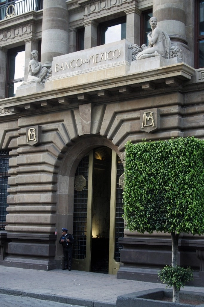Sede del Banco de México en la capital del país, el 14 de octubre de 2024. Foto Roberto García Rivas