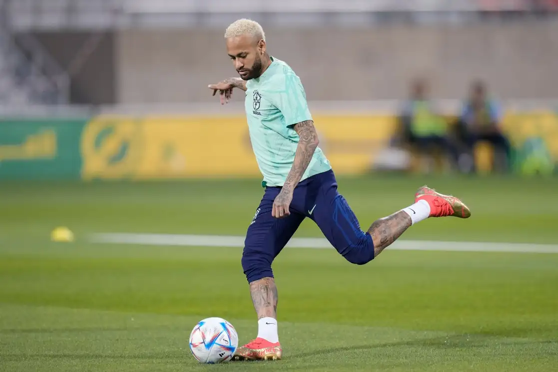 Neymar quiere alcanzar su primera semifinal mundialista. Foto Ap