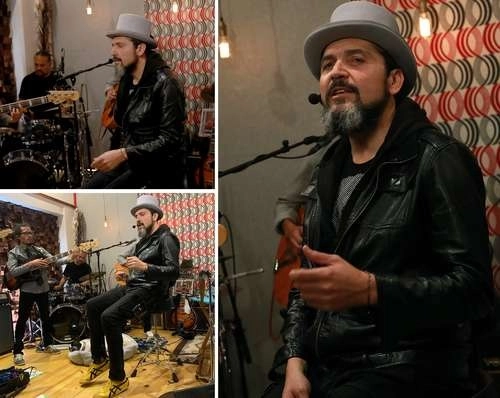 Barba se dijo emocionado de volver a los reflectores. Foto María Luisa Severiano