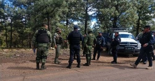 La Comisión Estatal de Seguridad de Chihuahua y el Ejército fueron desplegados en el municipio de Madera, Chihuahua. Foto FGE