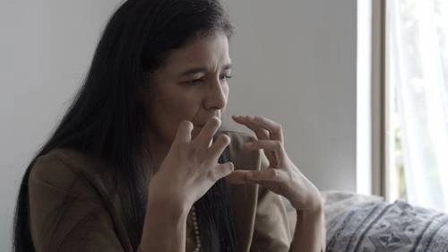 Zoilamérica (en la imagen) es una mujer muy valiente, pues hace 20 años se enfrentó sola a Ortega, dice la directora. Fotograma del documental "Exiliada"