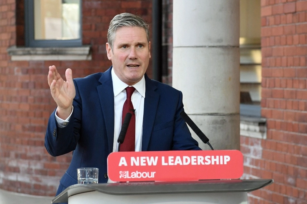 Keir Starmer, candidato laborista. Foto Afp 