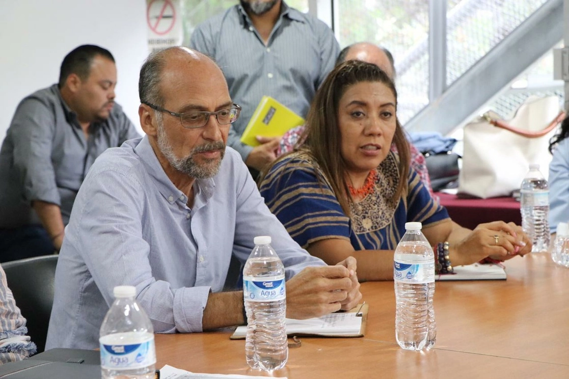 David Cervantes Peredo en imagen de archivo tomada del twitter @NancyOrtizOax