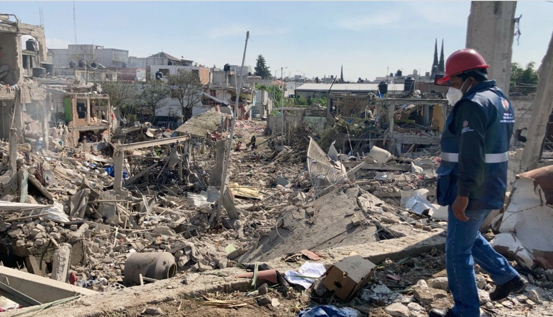 El presidente Andrés Manuel López Obrador lamentó la muerte de una persona y las heridas de otras 15, a causa de la explosión de un ducto de Pemex en Puebla. Foto tomada del Twitter @PCPueblaCapital