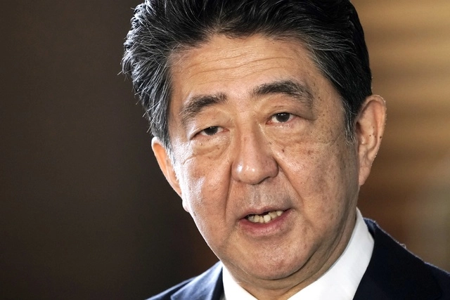 El ex primer ministro japonés, Shinzo Abe. Foto Ap