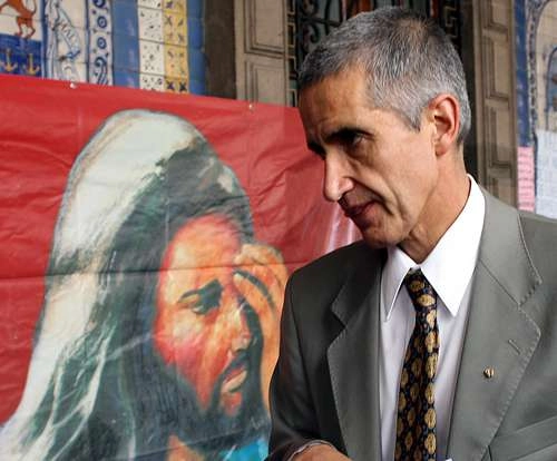 El líder provida, Jorge Serrano Limón en imagen de archivo. Foto Jesús Villaseca