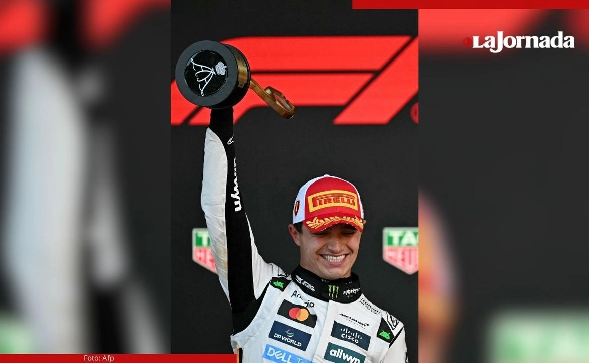 Lando Norris de la escudería McLaren ganó el GP de Mónaco tras iniciar la carrera desde la 'pole position'. Foto 