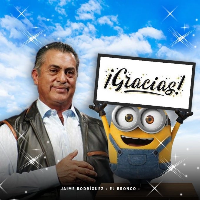 Imagen que difundió junto a su mensaje, tomada de su cuenta de twitter.