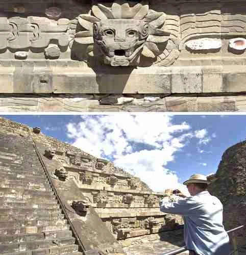 El certamen internacional elegirá el proyecto arquitectónico idóneo que apoye la conservación y estabilización de la pirámide, así como el amortiguamiento de las principales causas de deterioro, señaló en conferencia Diego Prieto, titular del INAH. Foto José Carlo González