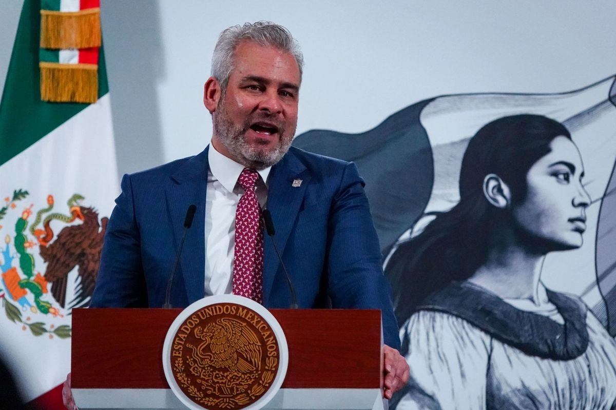 Alfredo Ramírez Bedolla, gobernador de Michoacán. 