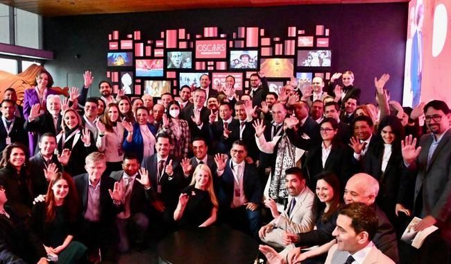 Se busca incrementar la filmación, producción y generación de talento en nuestro país. Foto SRE