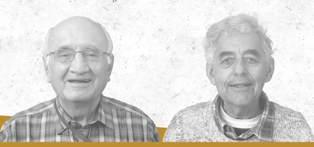 Los jesuitas Javier Campos (izq) y Joaquín Mora (der) en imagen de archivo. Foto tomada del sitio de https://cerocahui.jesuitasmexico.org / Archivo
