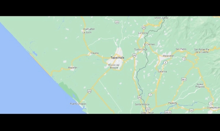 El artefacto explosivo fue lanzado a la base de la SSyPC en el municipio de Tapachula, Chiapas. Foto Tomada de Google Maps