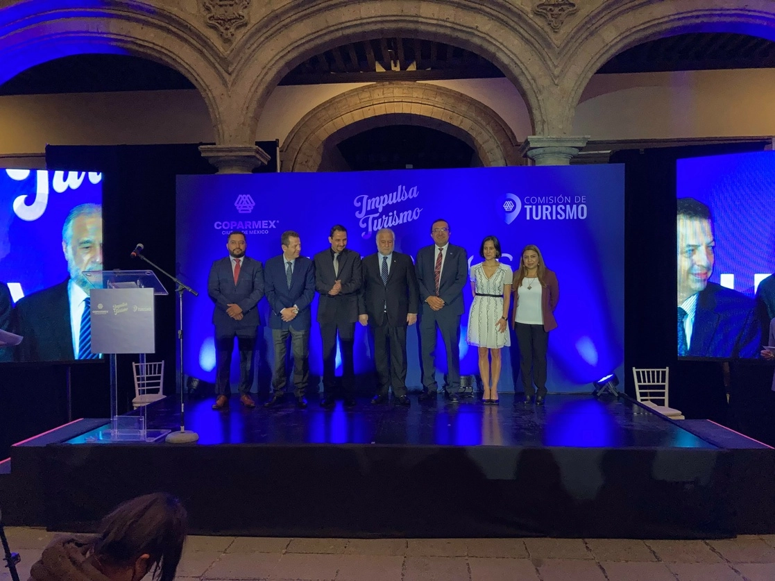 La campaña “Impulsa Turismo Ciudad de México” fue lanzada por la Confederación Patronal de la República Ciudad de México. Foto Bertha Teresa Ramírez